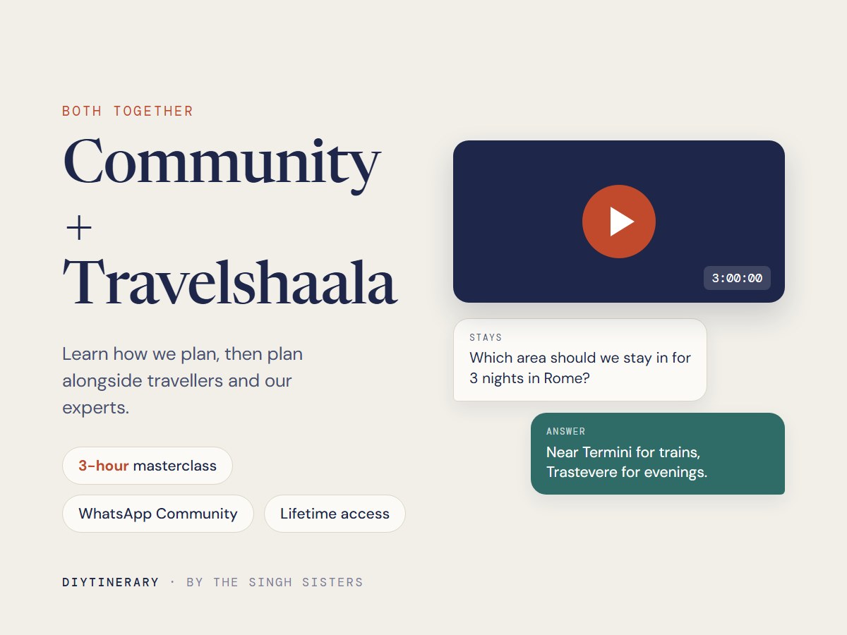 Community + Travelshaala